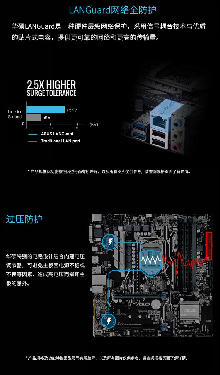 华硕(asus)prime b250m-j lga 1151主板 支持i5 7500等