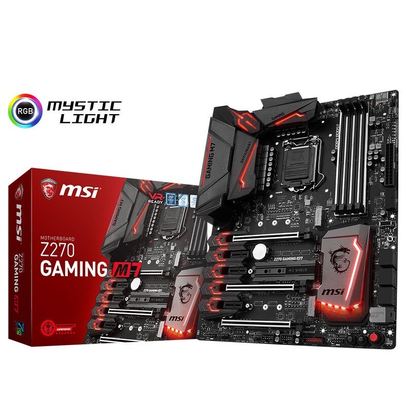 微星(msi)z270 gaming m7主板(intel z270/lga 1151)